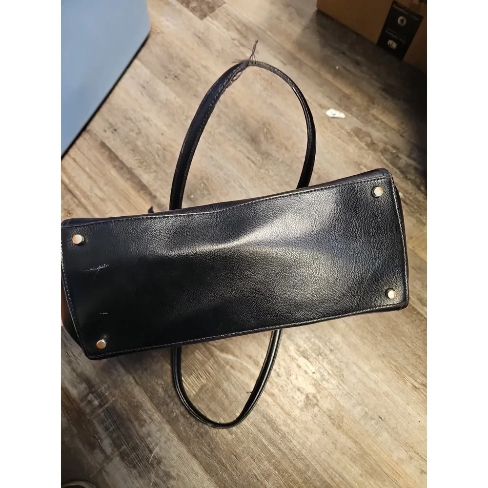 Kate Spade Black Leather Large‎ Tote Bag/purse